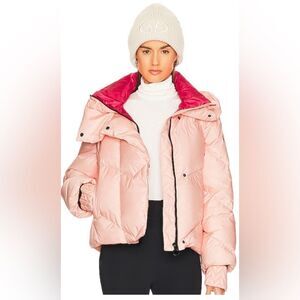 Goldbergh Women’s Ski Jacket Vest Puffer Coat Josie Jacket Pink Size US 4